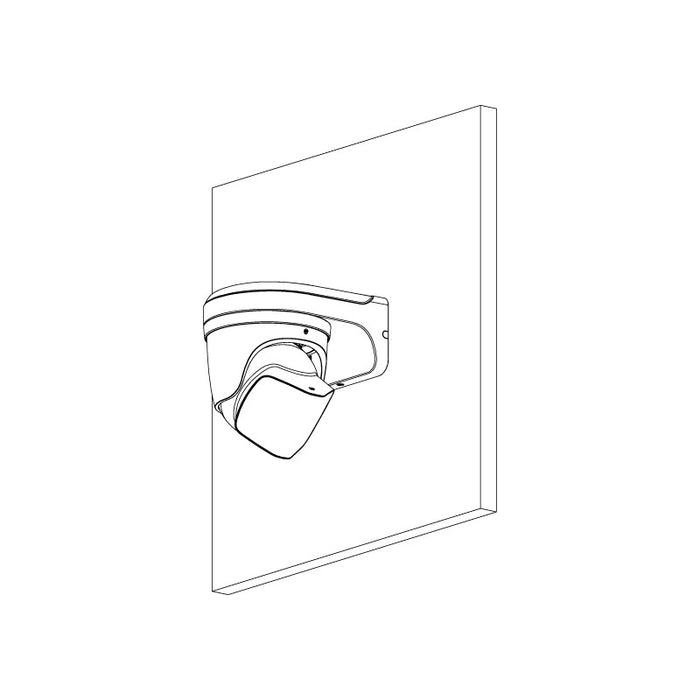 Professional AI Series 8.0MP 180° Active Deterrence Turret