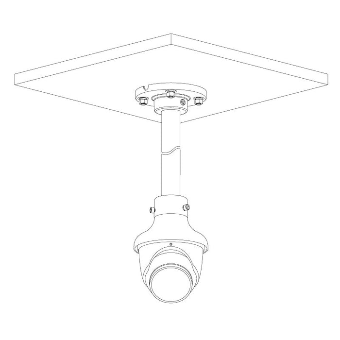 Professional AI Series 8.0MP Fixed Deterrence Turret Pro