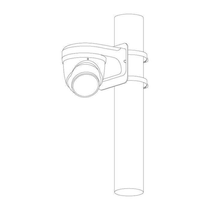 Professional AI Series 8.0MP Fixed Deterrence Turret Pro