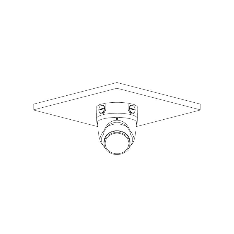 Professional AI Series 8.0MP 180° Active Deterrence Turret IP Camera