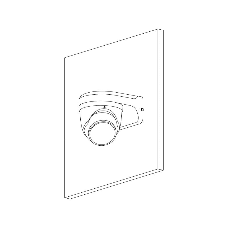 Professional AI Series 8.0MP 180° Active Deterrence Turret IP Camera