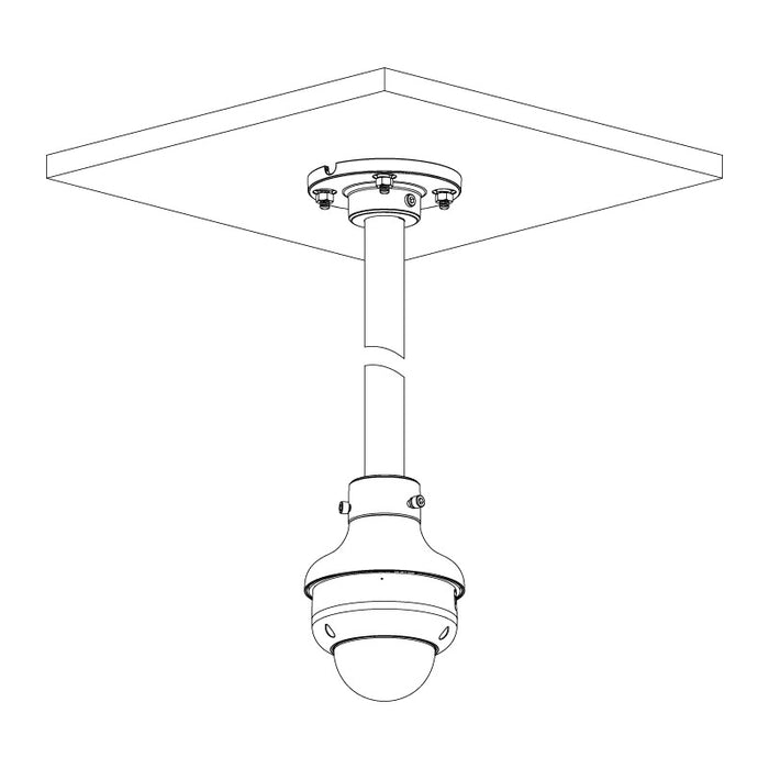 Professional AI Series 4.0MP Motorised Vandal Dome