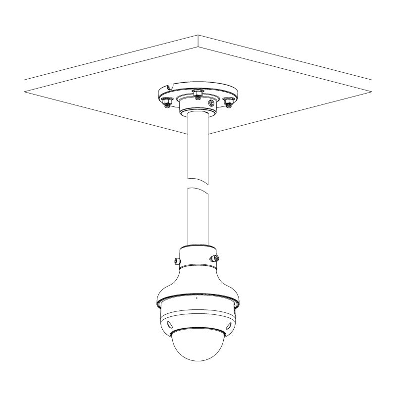 Professional AI Series 6.0MP VF Vandal Dome IP Camera