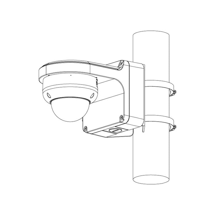 Professional AI Series 8.0MP Motorised Vandal Dome