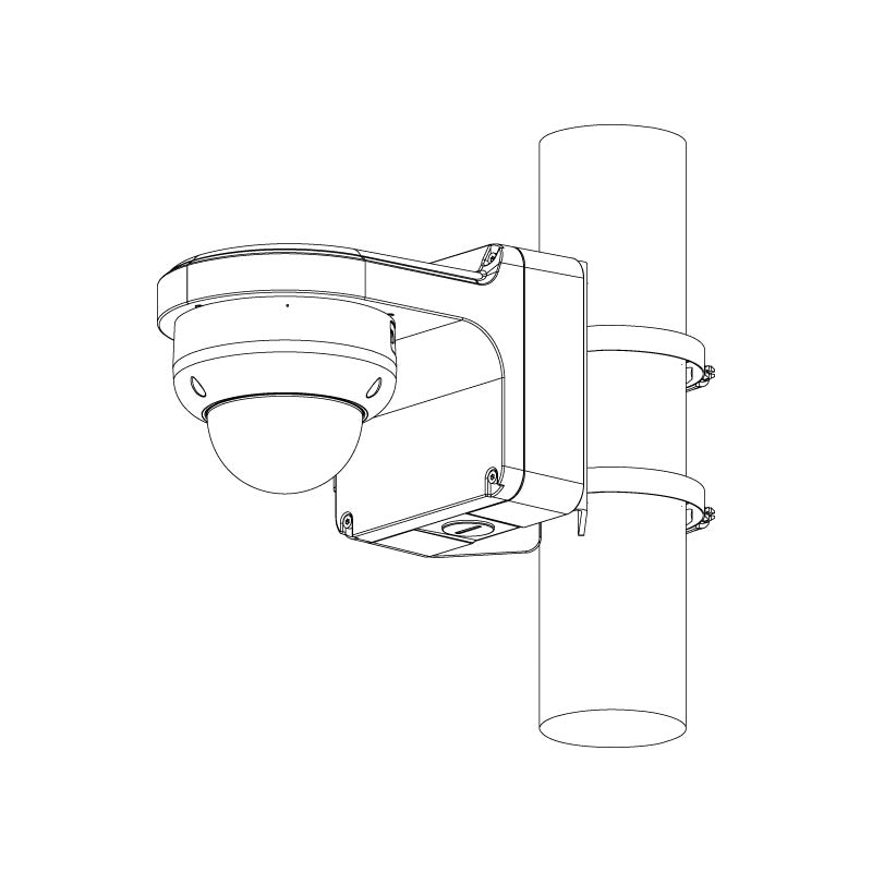 Professional AI Series 6.0MP VF Vandal Dome IP Camera