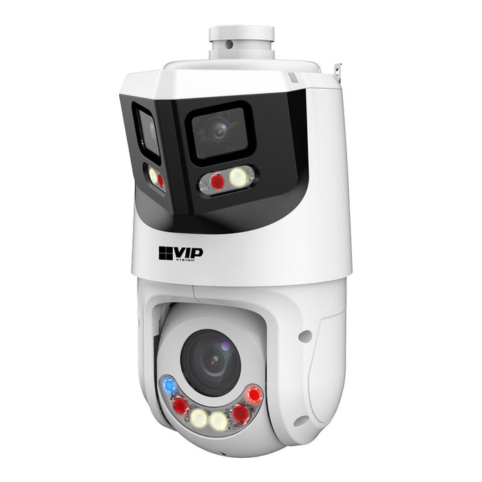 VIP Vision Professional AI Multi Vision Camera (PTZ + 180° Turret)