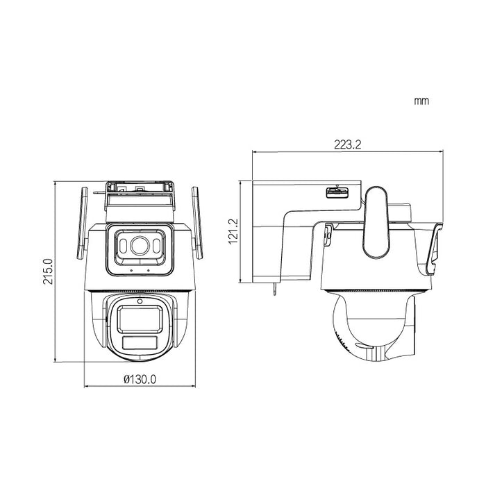 Specialist AI Series Solar 4G Multi-Vision PTZ with 6x Hybrid Zoom