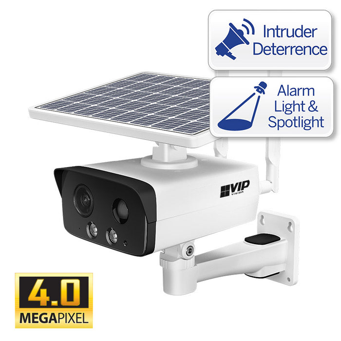Professional Solar Series 4.0MP 4G Bullet Camera