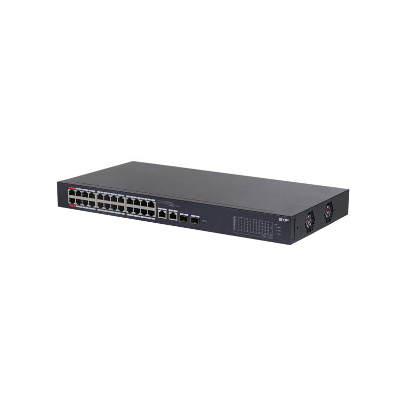 24-Port Fast Ethernet Hi-PoE Switch