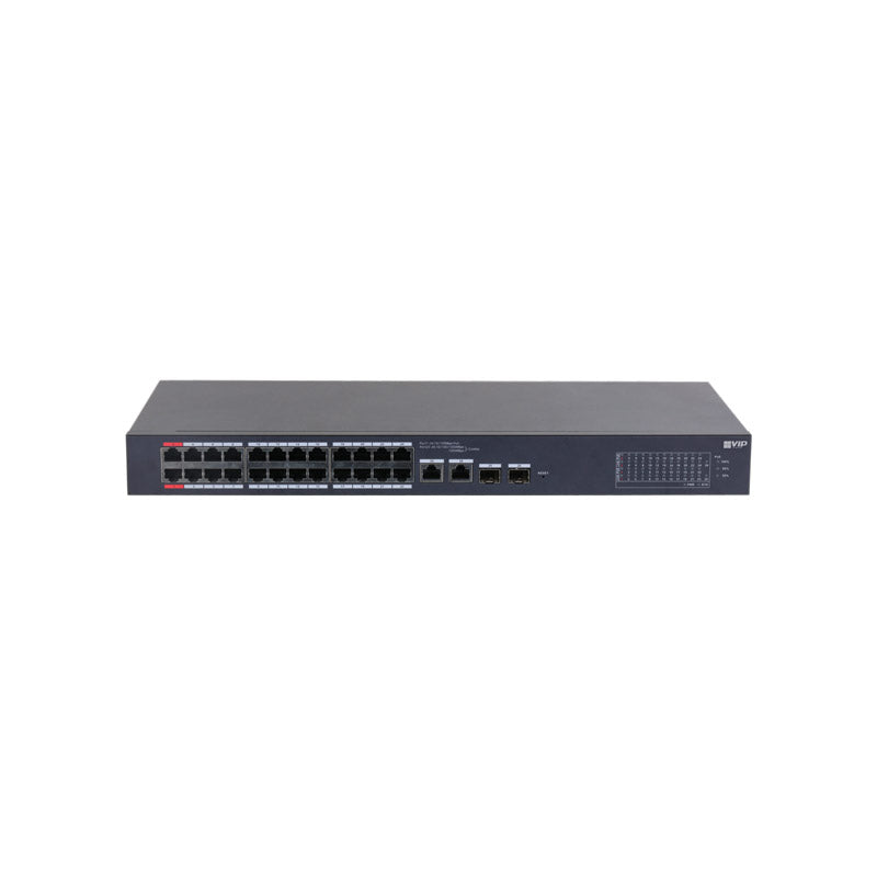 24-Port Fast Ethernet Hi-PoE Switch