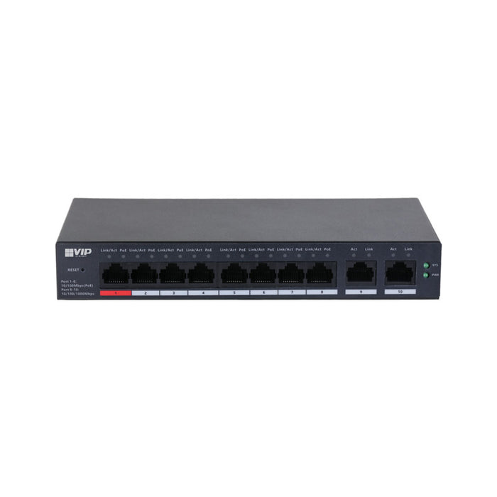 8-Port Fast Ethernet PoE Switch
