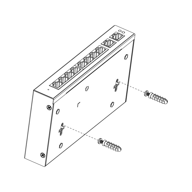 8-Port Fast Ethernet PoE Switch