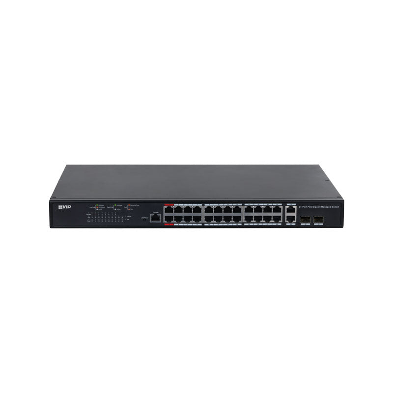 24-Port Managed Gigabit PoE 2.0 Switch