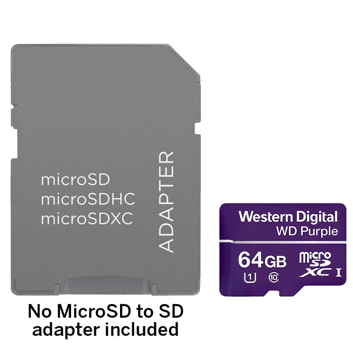 64GB Surveillance MicroSD Card