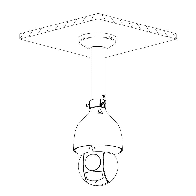 Professional AI Series 8.0MP 25x Zoom PTZ Dome v2