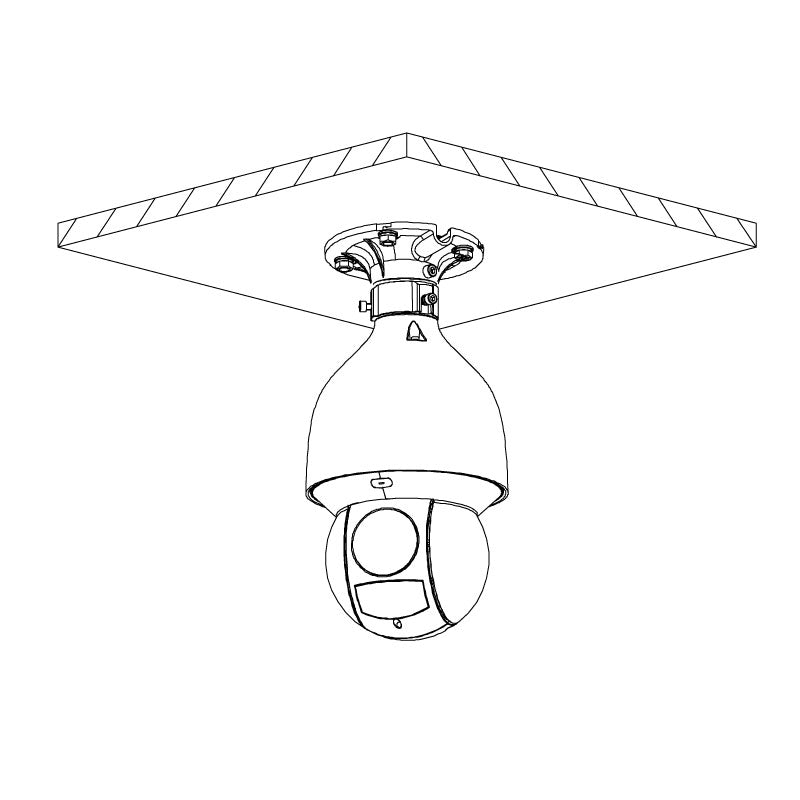 Professional AI Series 8.0MP 25x Zoom PTZ Dome v2