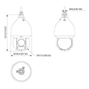 Professional AI Series 2.0MP 25x Zoom PTZ Dome