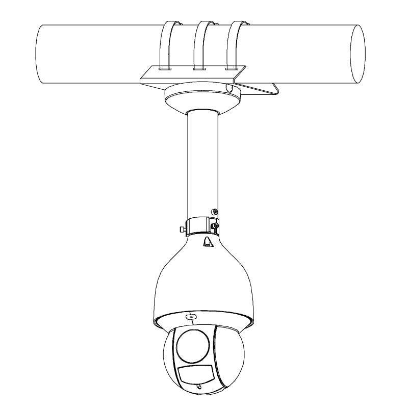 Professional AI Series 2.0MP 25x Zoom PTZ Dome