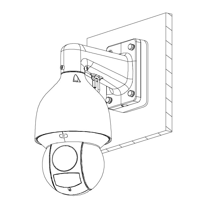 Professional AI Series 8.0MP 25x Zoom PTZ Dome v2