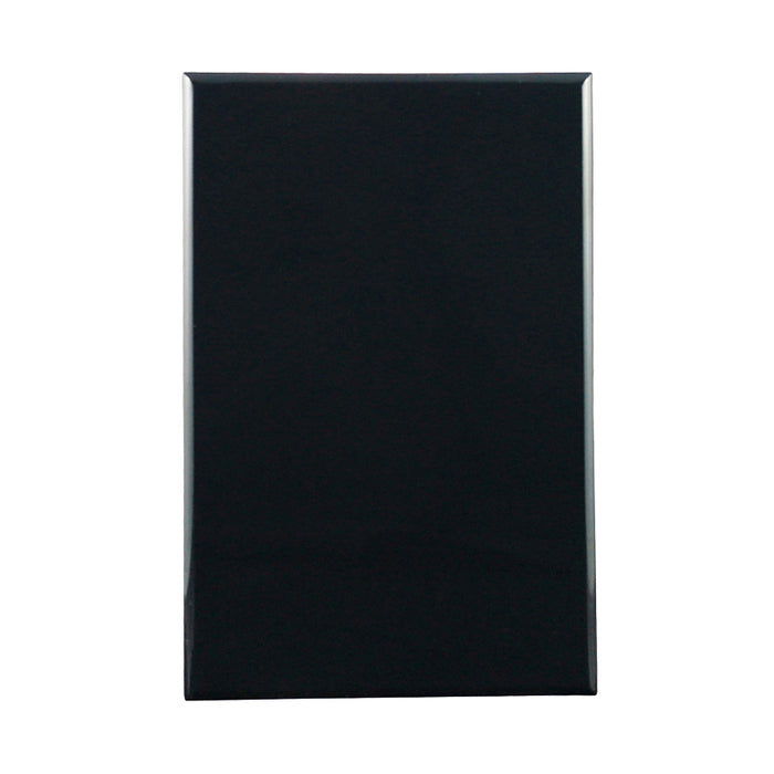 Basix S Series Blank Plate - Black