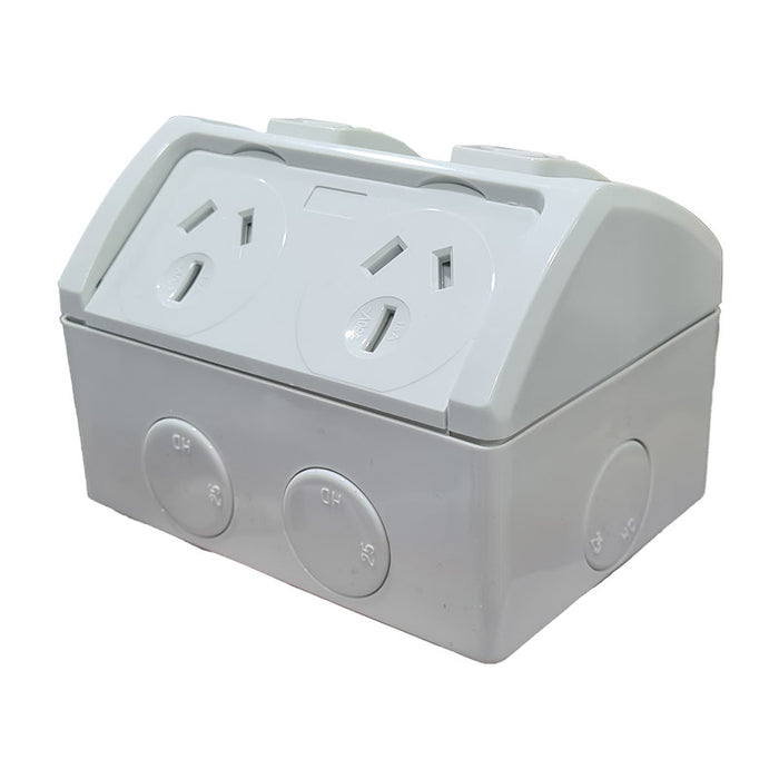 IP53 Weather-Protected Double Power Point