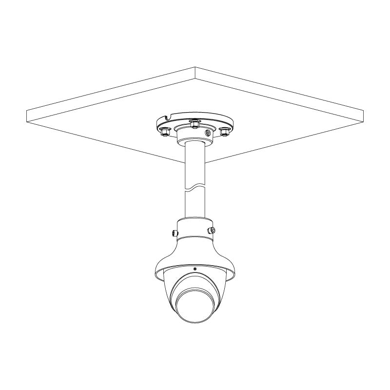 Professional AI Series 8.0MP Fixed Turret (Black)