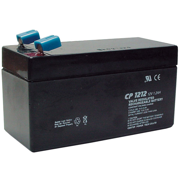 12V DC 1.2AH Sealed Lead Acid Battery