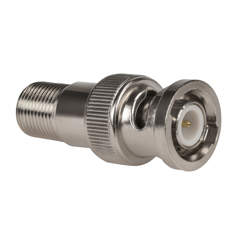 BNC Plug to F-Type Jack Connector