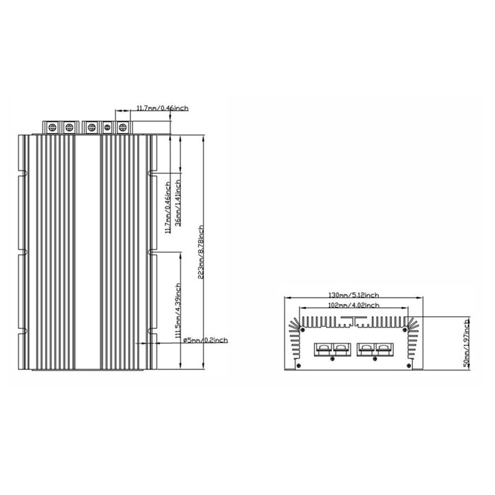 12 V-32 V DC to 56 V DC Power Converter & Battery Charger