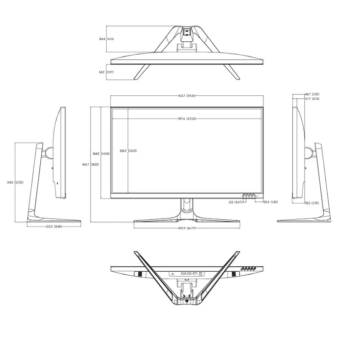 27" Flashview 4K UHD Surveillance Monitor (IPS)