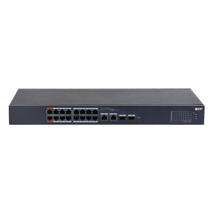 16-Port Fast Ethernet PoE Switch