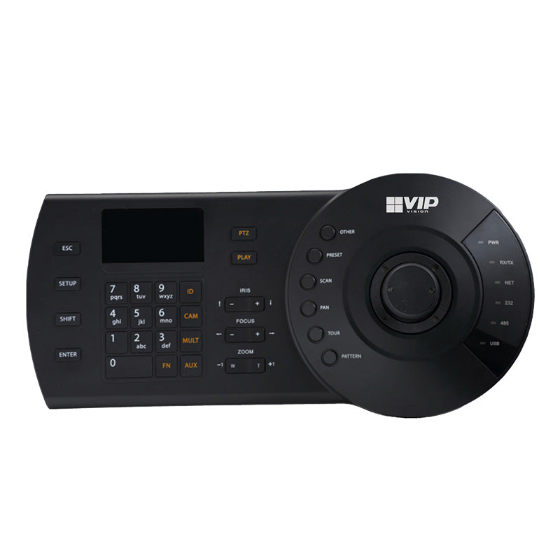 Vip Keyboard VIP Vision IP PTZ Control Keyboard — BlueE Technology
