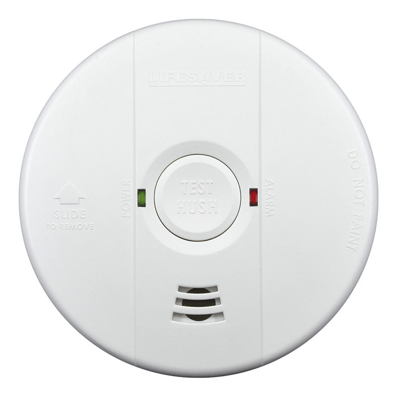 Mains Powered 240VAC Photoelectric Smoke Alarm with Battery Backup for home safety.