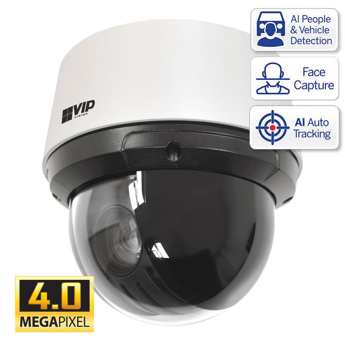Professional AI Series 4.0 MP PTZ Compact Dome